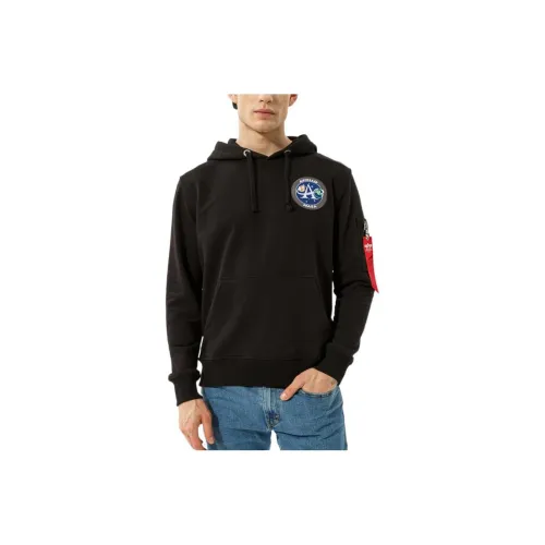 Alpha Industries Sweatshirts Men Black