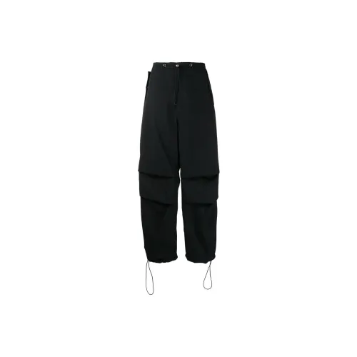 DION LEE Knitted Sweatpants Unisex Black