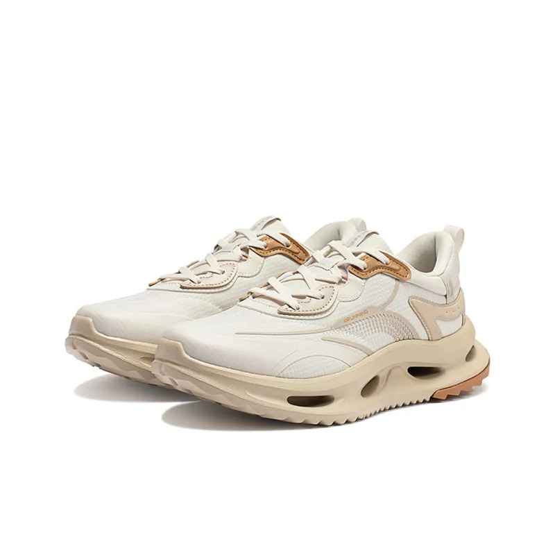 361° Wind Chain Wear-resistant And Lightweight Low-Top Running Shoes Men's Wheat Brown-2