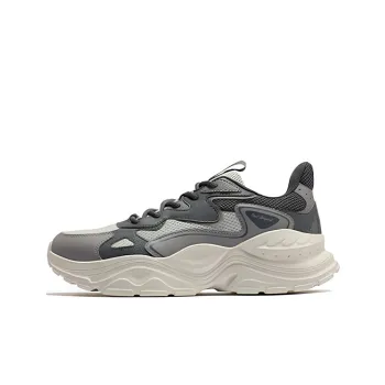 361° Casual Shoes Men Low Top Shade 1 Gray/Smoke Gray
