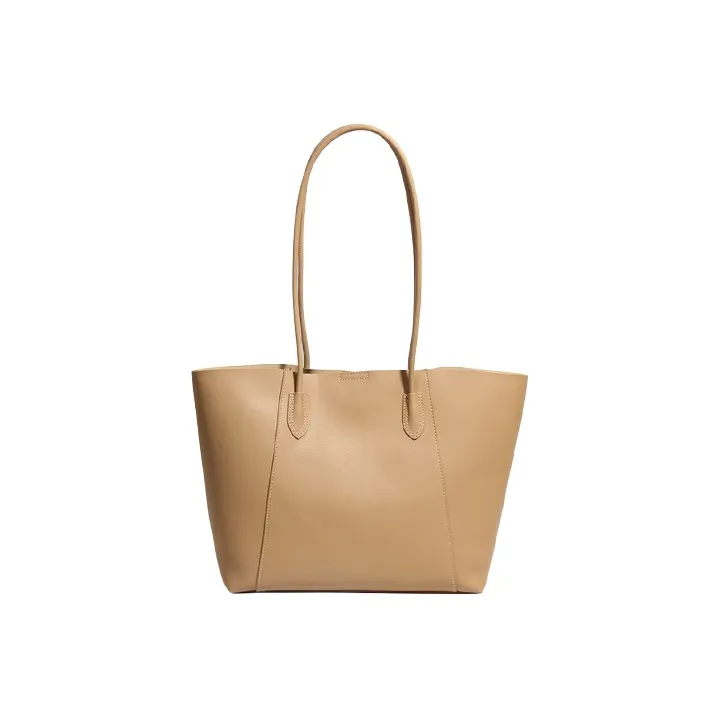 YOCAMU Cow Leather Tote Bag, Shopping Bag, Crossbody Bag, Shoulder Bag Tubas Women's Multicolor-4