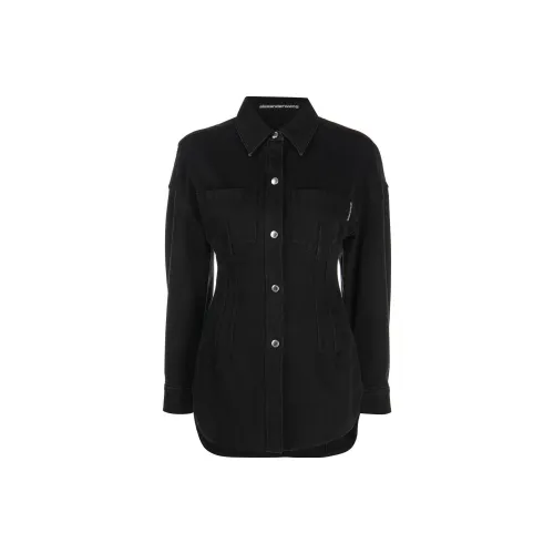 Alexander Wang Denim Jackets Women's Black