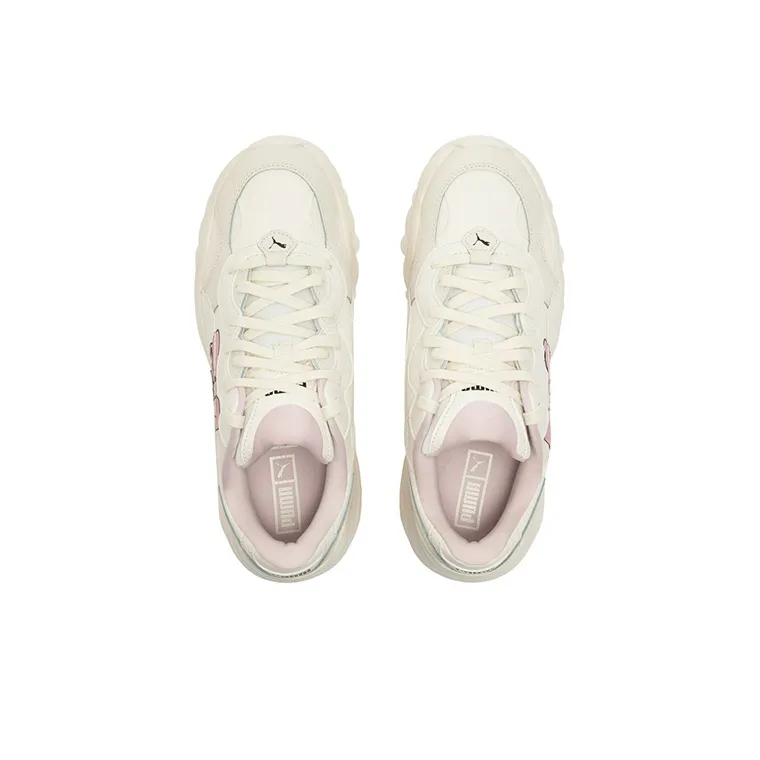 PUMA Pulsar Wedge 'Cream Pink Red' Women's-4
