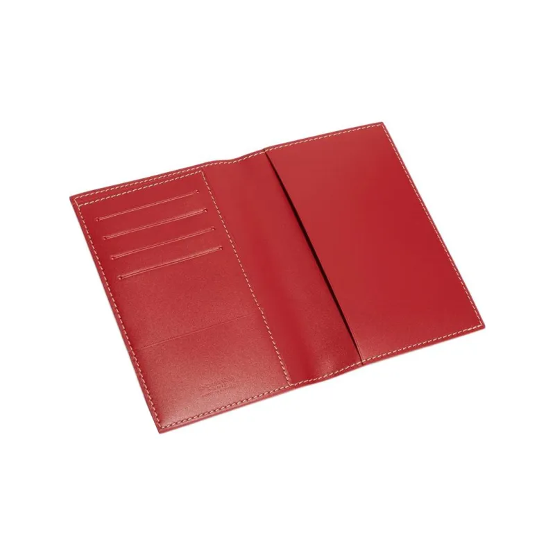 GOYARD Grenelle Canvas With Leather Card Holders Passport Holders Unisex Red-1