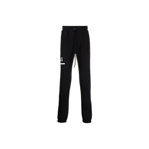 AMIRI Knitted Sweatpants Men Black