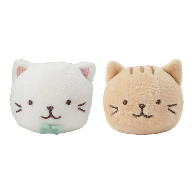 HAPINS FFN Series Cheese Cat/Crab Meat Cat/Taiyaki Cat/Milk Cat Squeeze Toy Stress Relief Toy Dolls Plush Doll 5cm High-4