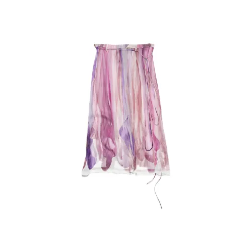 Acne Studios Casual Long Skirts Women's Lilac