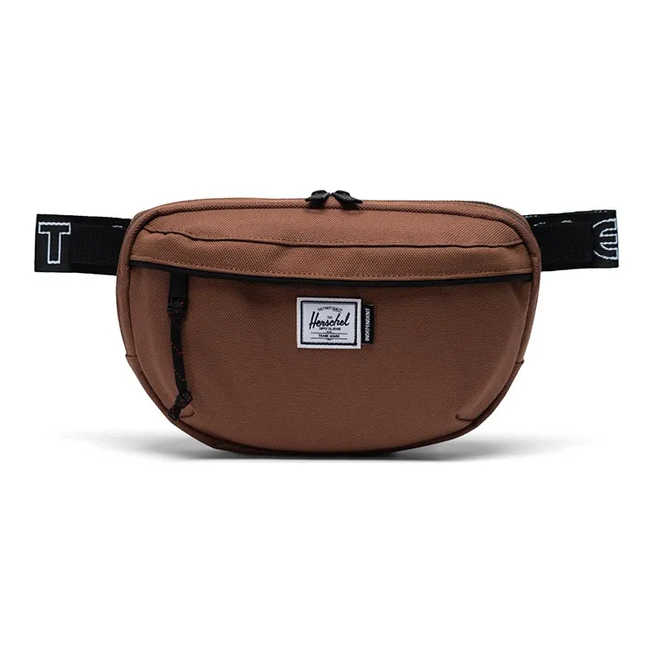 Herschel Fabric Crossbody Bags Fanny Pack Regular Unisex Saddle Brown-0