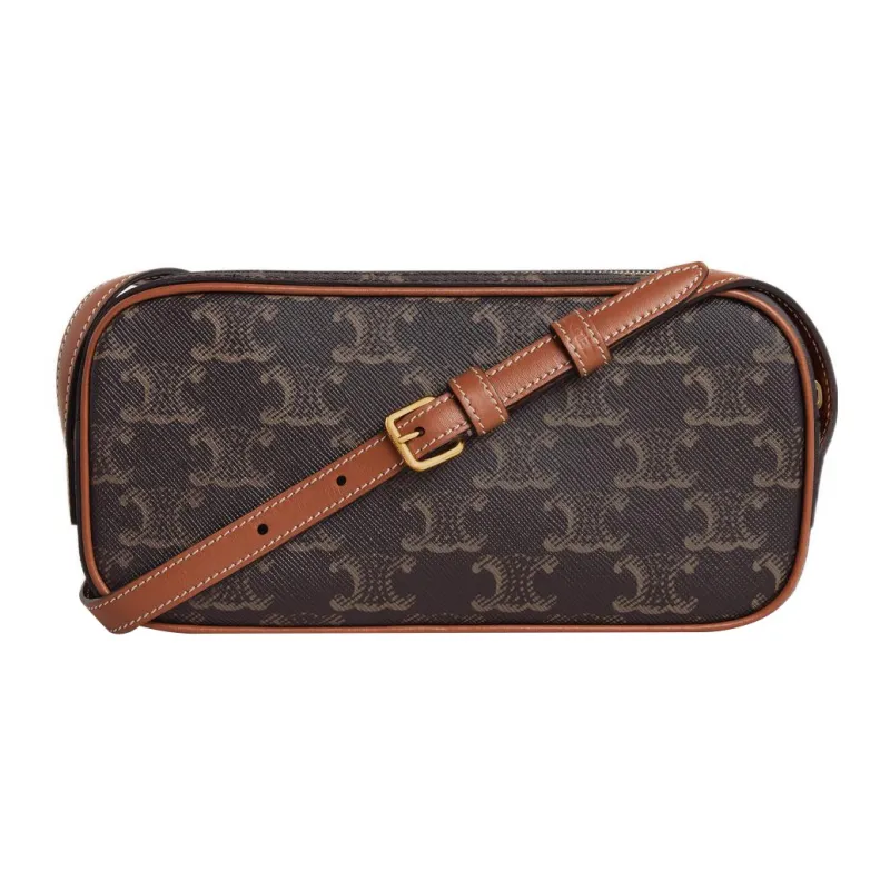 CELINE Triomphe Shoulder Bags-2