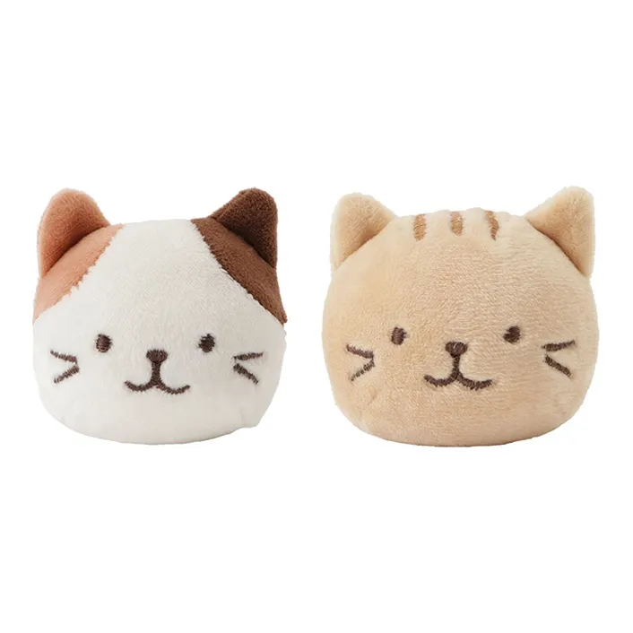 HAPINS FFN Series Cheese Cat/Crab Meat Cat/Taiyaki Cat/Milk Cat Squeeze Toy Stress Relief Toy Dolls Plush Doll 5cm High-2