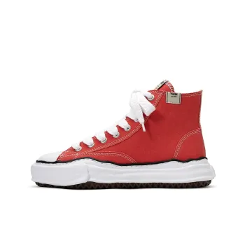 MIHARA YASUHIRO Peterson High Top Skateboard Shoes Unisex Orange