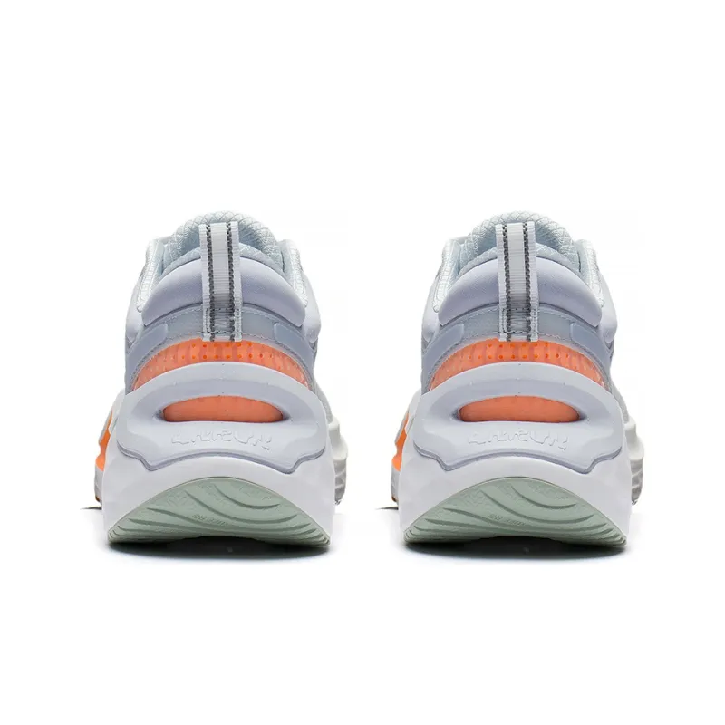 LINING Furious Rider 6.0 Running Shoes Men Low Top Gray/White/Orange-3