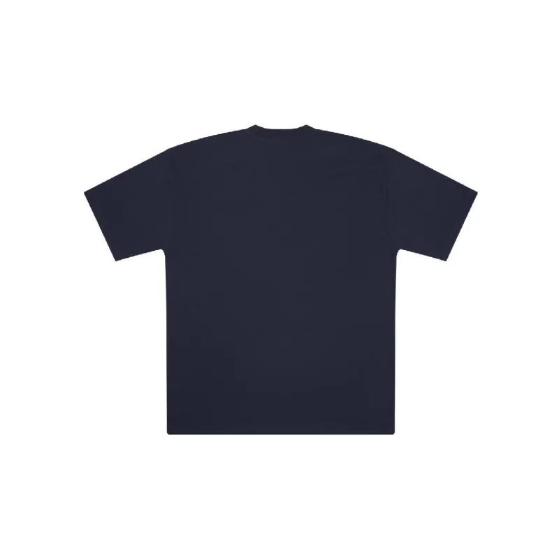 Drew House Hummingbirds Summer Collection Letter Logo Collection T Shirt Men's Blue-1