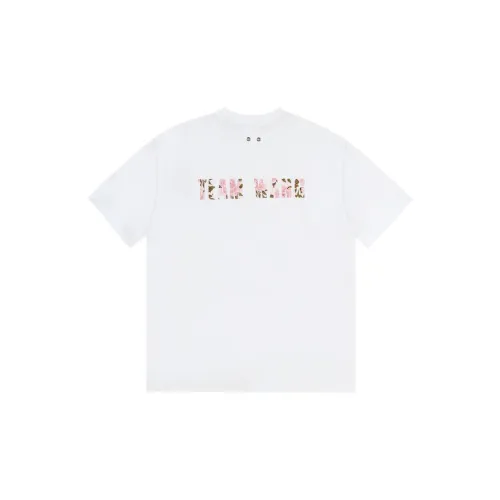 팀왕 화이트 남녀공용 티셔츠