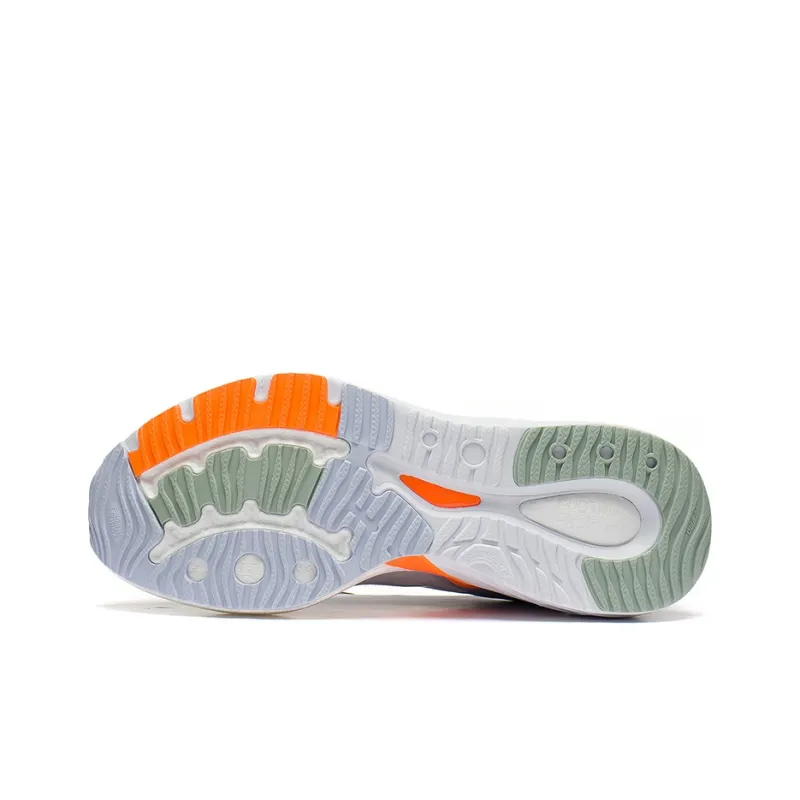 LINING Furious Rider 6.0 Running Shoes Men Low Top Gray/White/Orange-4