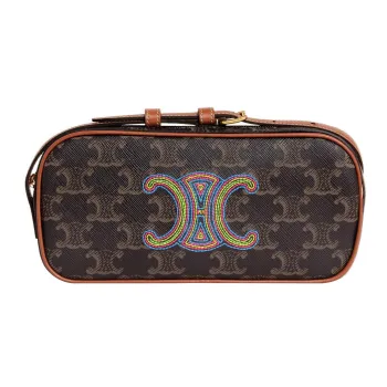 CELINE Triomphe Shoulder Bags