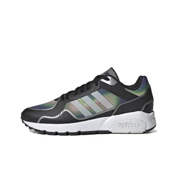 Adidas Neo Run9tis Sportswear Shoes 'Black Multi color' Women's