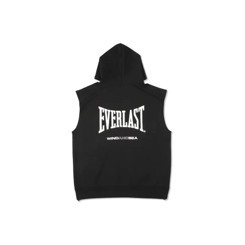 Everlast X WIND AND SEA Sweatshirts Unisex Black-1