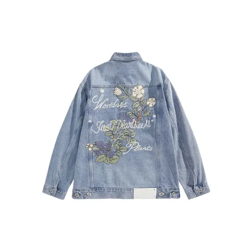 PEACEBIRD MEN Denim Jackets Unisex Blue