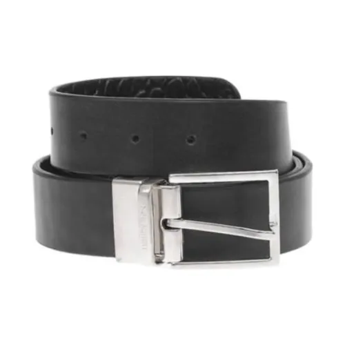 Neil Barrett Leather Belts Men Black