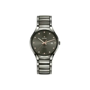 RADO Realme Collection Automatic Mechanical Movement Men's Watch 40mm Gray Dial Ceramic Watch Case Ceramic Strap