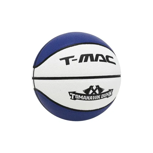 T-Mac Maddie Classic Collection PU Basketball Blue White Multicolor Size 7 Training Unisex