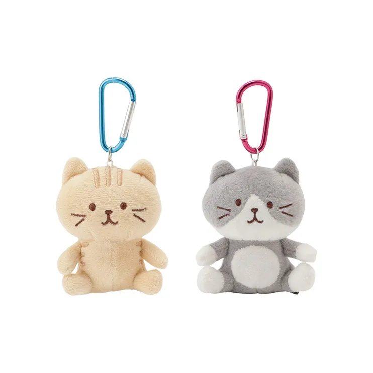 HAPINS FFN Collection, Cheese Cat/Crab Cat/Pike Cat/Milk Cat Dolls Plush Pendant 8cm High-2