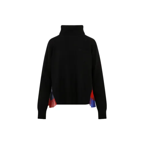 Sacai Cashmere Sweaters Women's Black