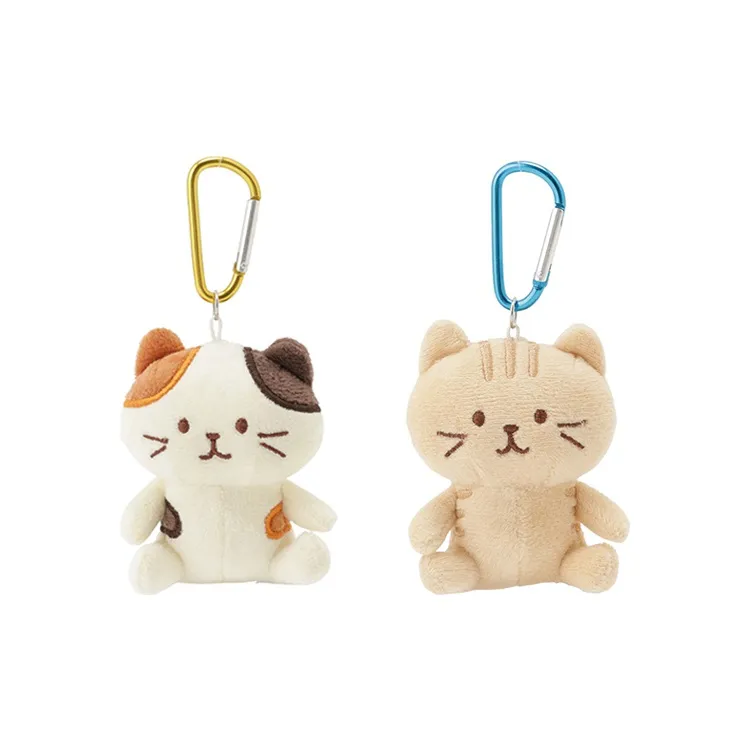 HAPINS FFN Collection, Cheese Cat/Crab Cat/Pike Cat/Milk Cat Dolls Plush Pendant 8cm High-1
