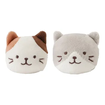 HAPINS FFN Series Cheese Cat/Crab Meat Cat/Taiyaki Cat/Milk Cat Squeeze Toy Stress Relief Toy Dolls Plush Doll 5cm High