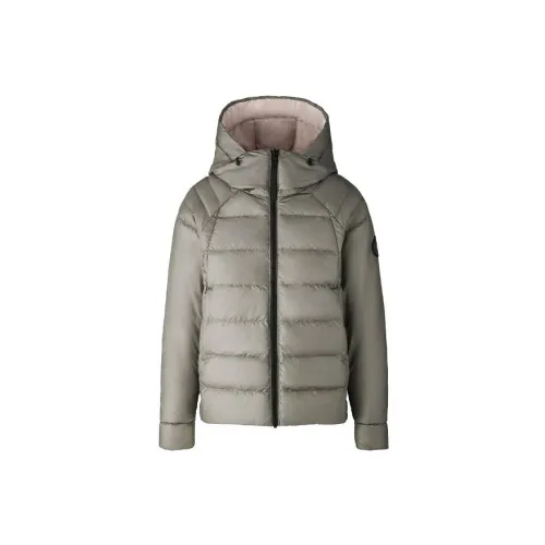 Canada Goose Down Jackets Women's Green Pink