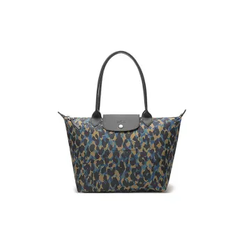 LONGCHAMP Le Pliage Fabric Dumpling Bag Handbag Shoulder Bag Small Size Women's Nordic Blue