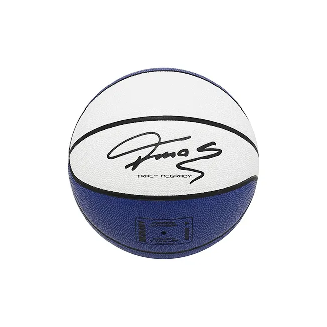 T-Mac Maddie Classic Collection PU Basketball Blue White Multicolor Size 7 Training Unisex-2