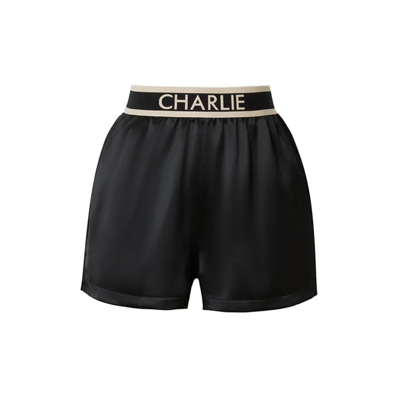 Charlie Luciano Shorts Unisex Black-2