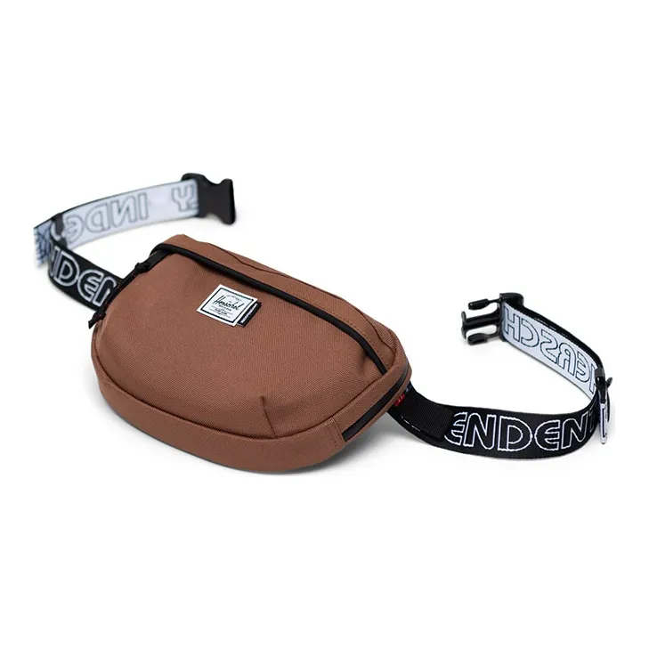 Herschel Fabric Crossbody Bags Fanny Pack Regular Unisex Saddle Brown-2