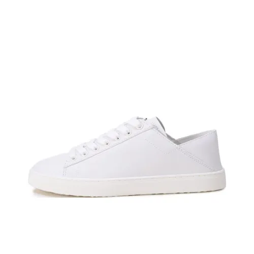 Stuart Weitzman Skateboard Shoes Women's Low-Top White