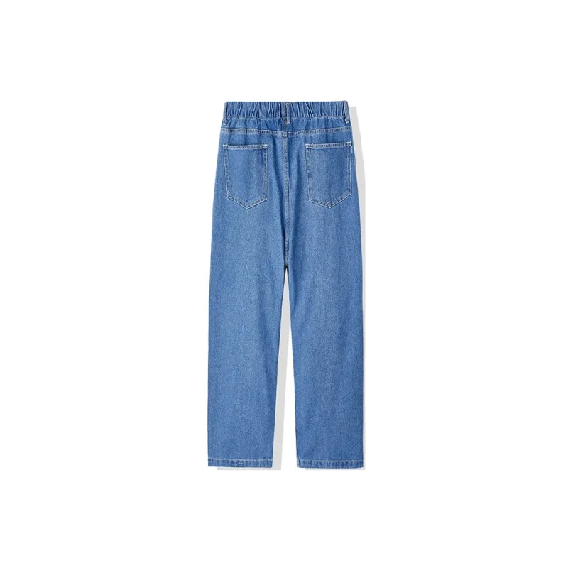 WHISTLEHUNTER Straight Jeans Unisex Blue-1