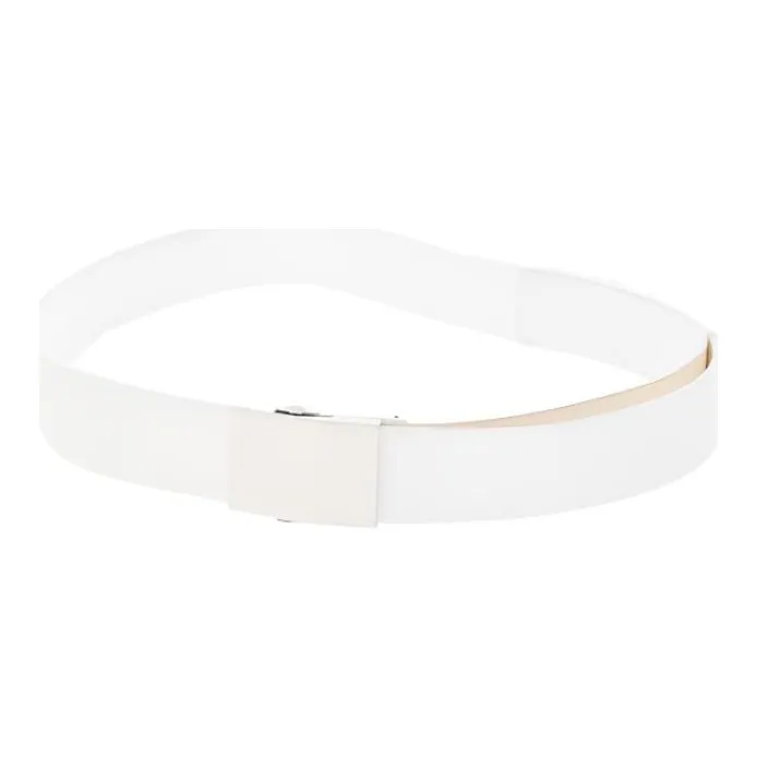 DIESEL Leather Belts Unisex White-1
