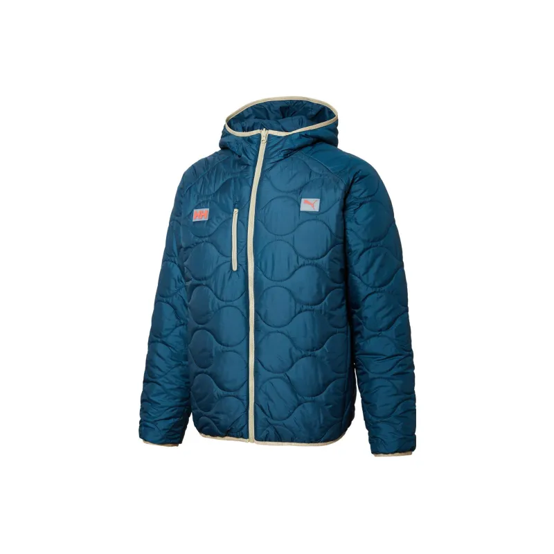 PUMA X HELLY HANSEN Puffer Jackets Unisex Blue-2