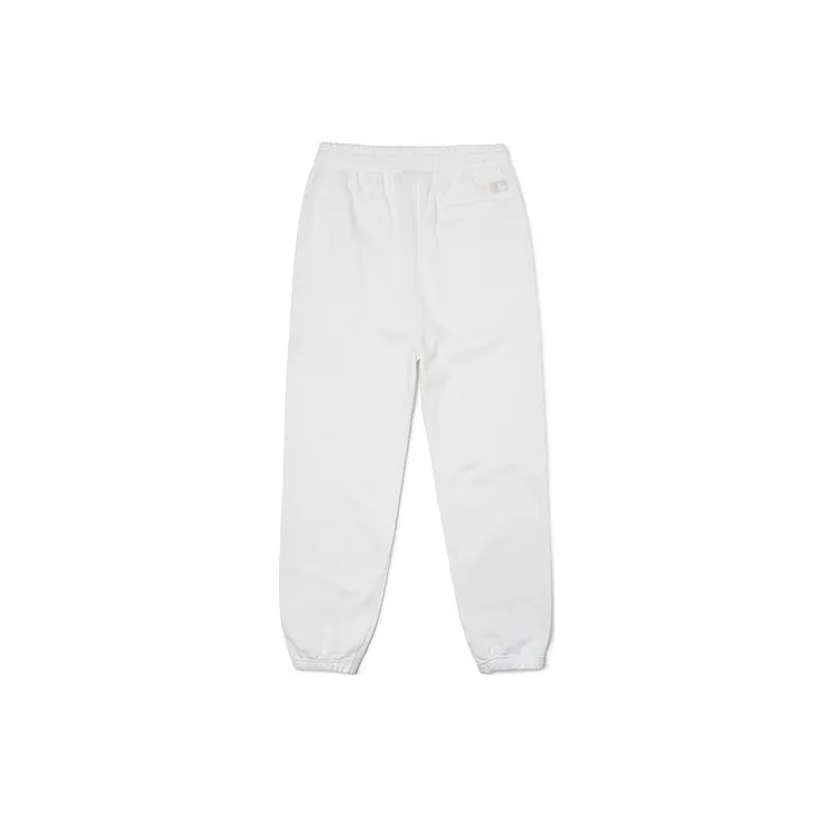 MLB New York Yankees Knitted Sweatpants Unisex White-1