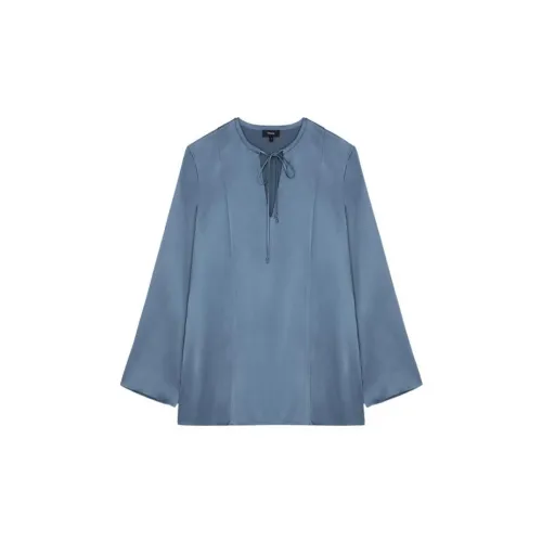 THEORY Shirts Women's Blue