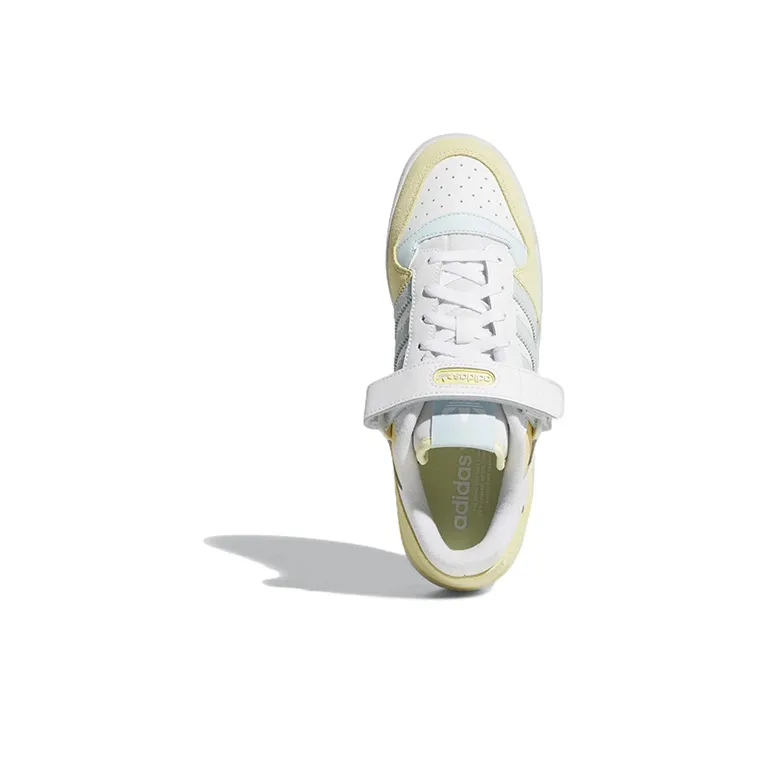 Forum Adidas Originals Low 'Almost Yellow White'-4