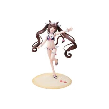 GSC 1 7 Chocolate Nekopara Maid Swimsuit Scale Figures 26cm