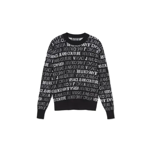 VERSACE JEANS COUTURE Sweaters Men Black