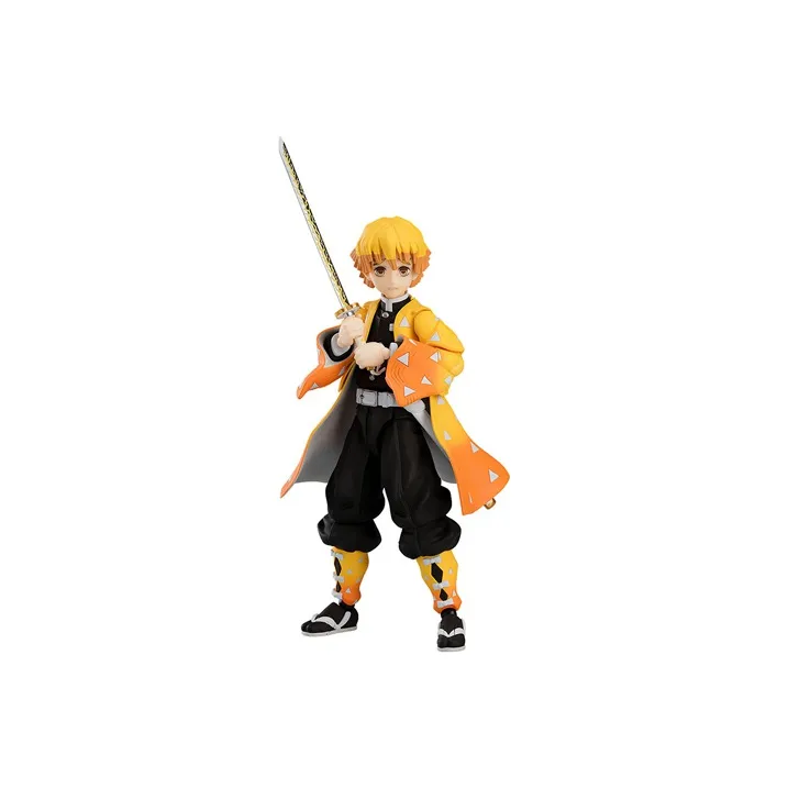 GSC Zenitsu Agatsuma Gsc Figma Demon Slayer Kimetsu No Yaiba Standard Action Figures-1