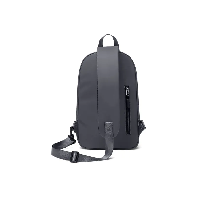 GOLF Oxford Crossbody Bag Cycling Bag Sling Bag Regular Men's Black/Dark Gray With Black-5