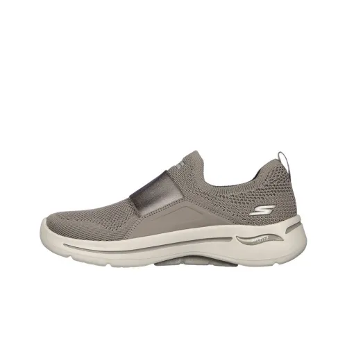 Skechers Go Walk Arch Fit Casual Shoes Women's Low-Top Taupe