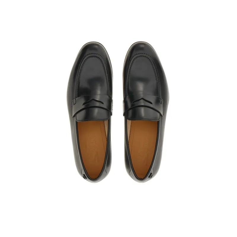 Ferragamo Dress Shoes Men Low Top Black-1