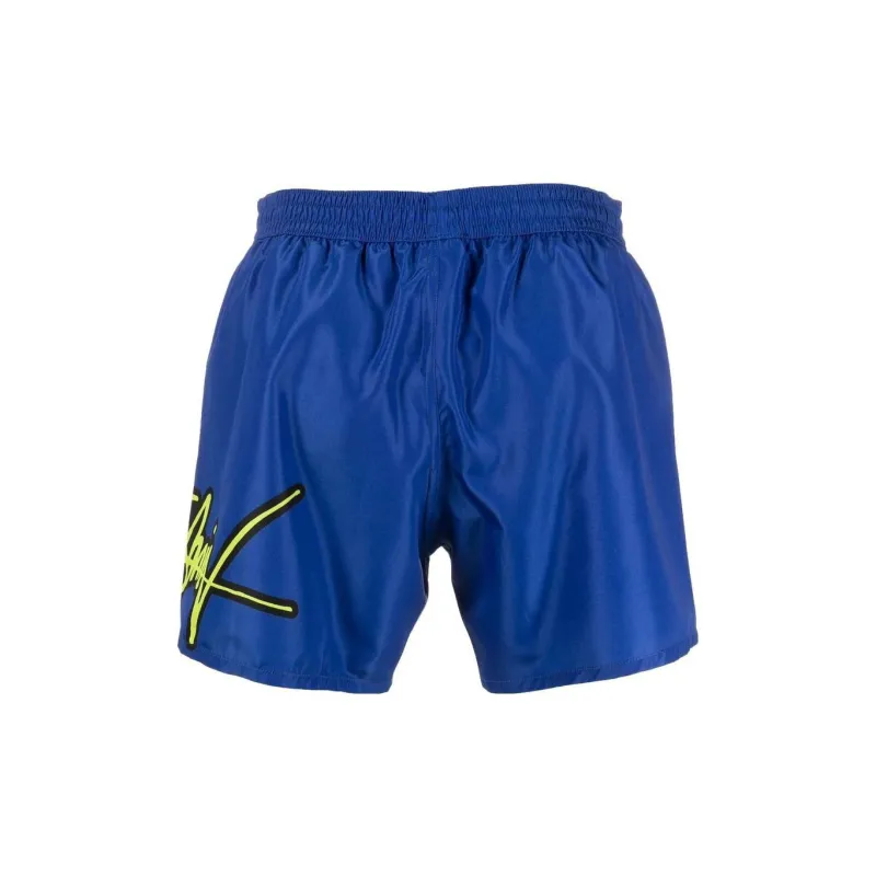 BALMAIN Casual Shorts Men Blue-1