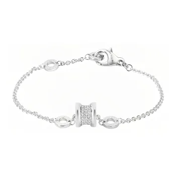 BVLGARI 18K White Gold Bracelets Women's